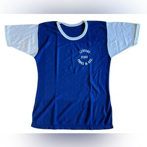 VTG Union-Made XL Felco Ledyard Parks & Rec Staff T-Shirt USA-Made 70s 80s NOS